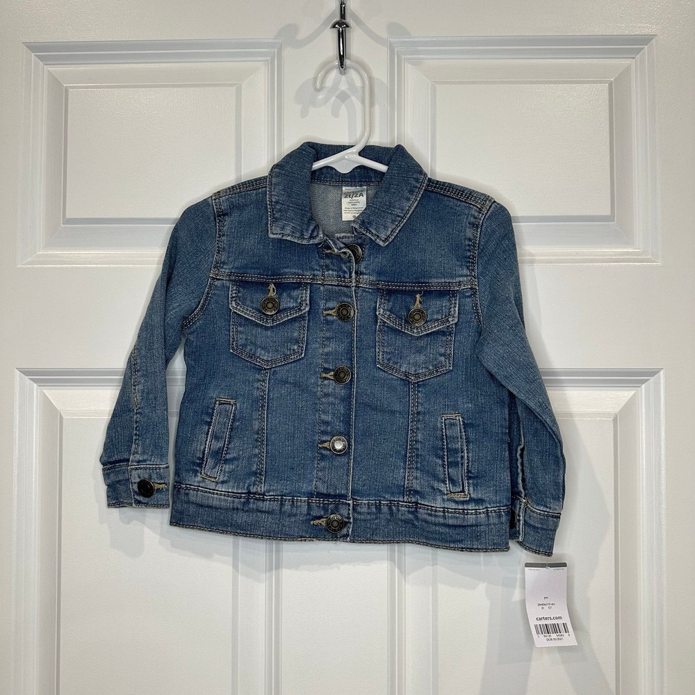 Carters Girls Jean Jacket Size‎ 2T NWT
